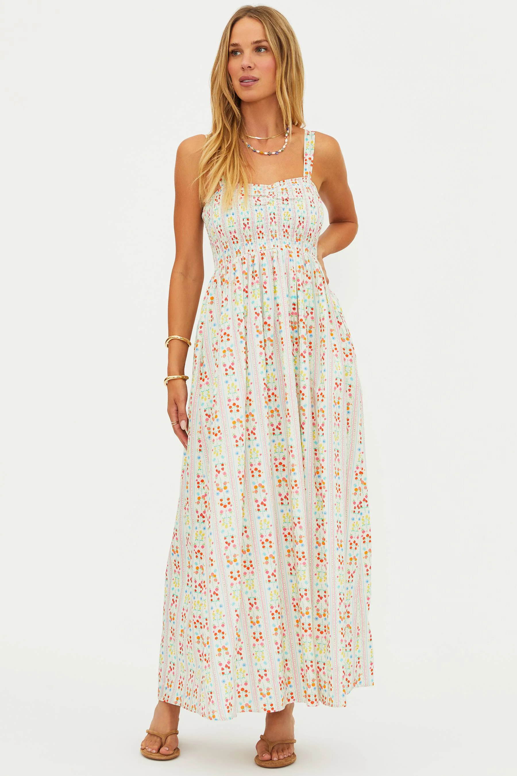 Cari Dress Fruit Blooms - Image 6