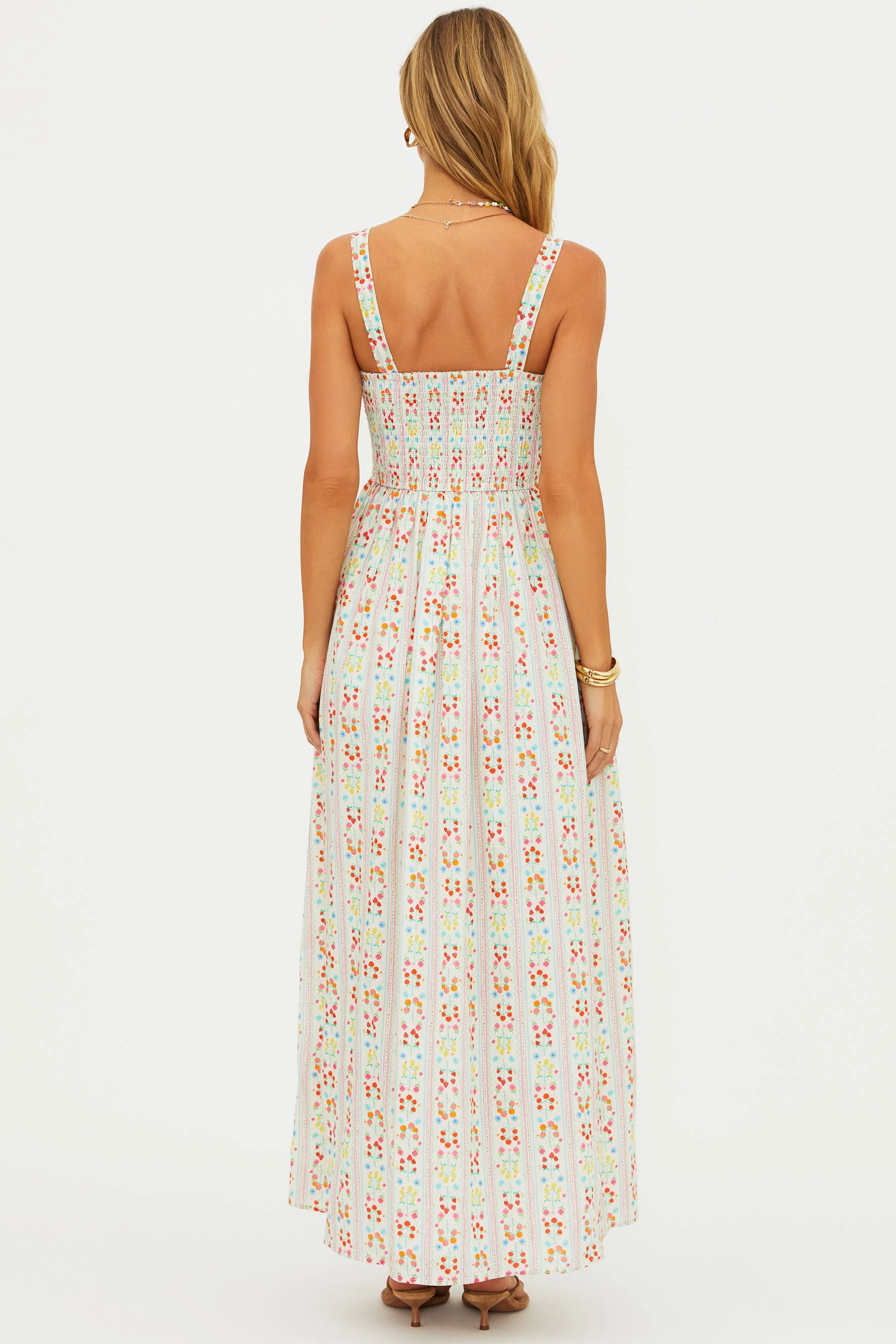 Cari Dress Fruit Blooms - Image 7