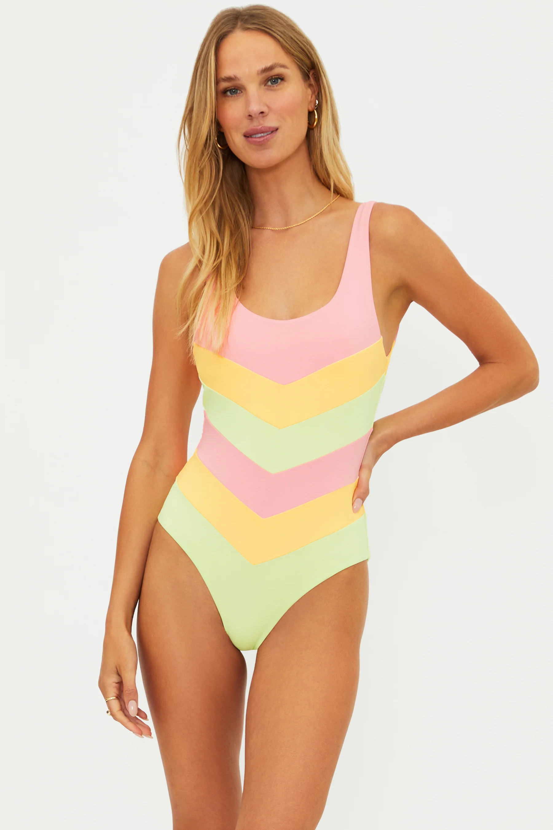 Cinthia One Piece Sorbet Chevron - Image 7