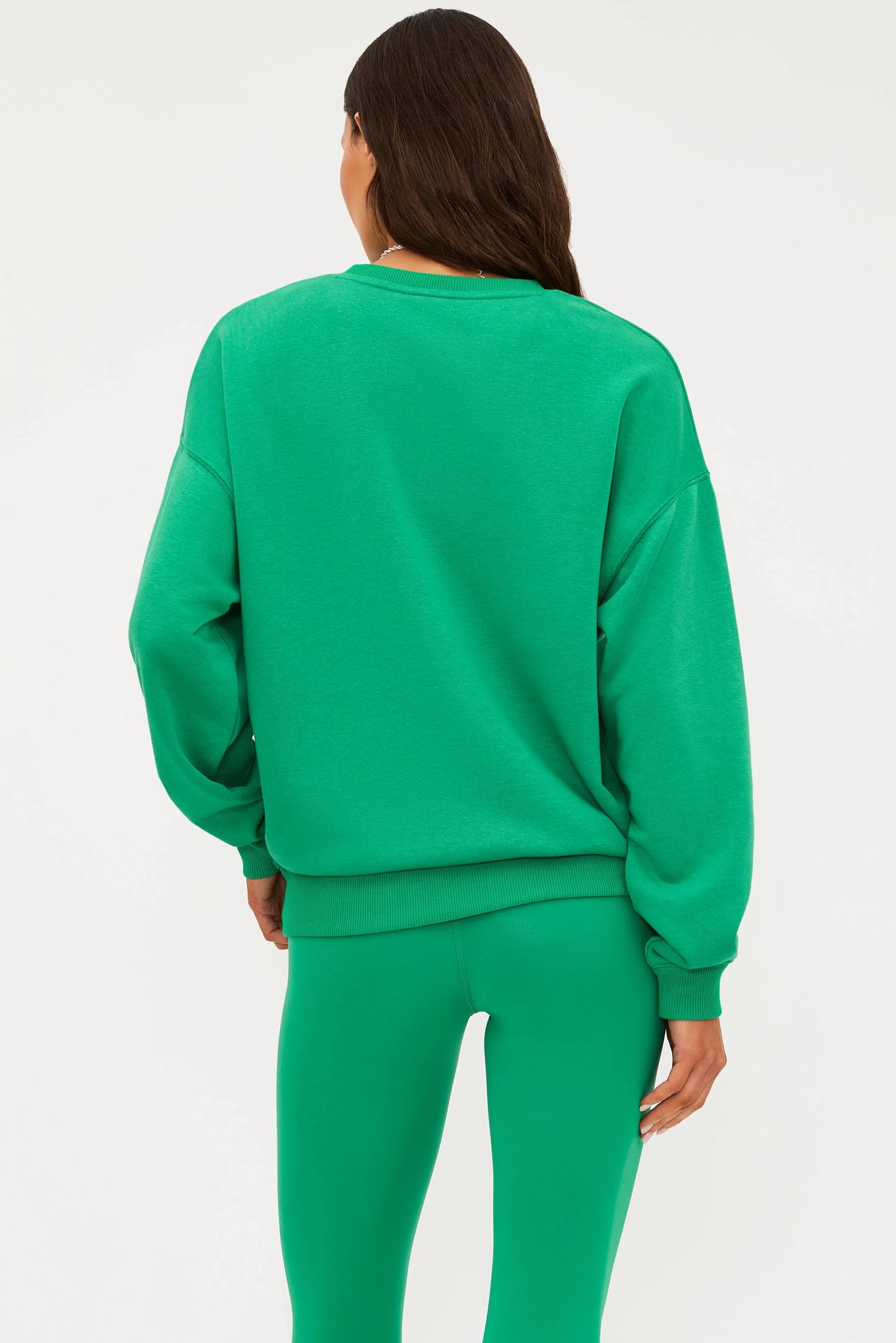 Devyn Oversized Sweatshirt Frosted Fir - Image 7