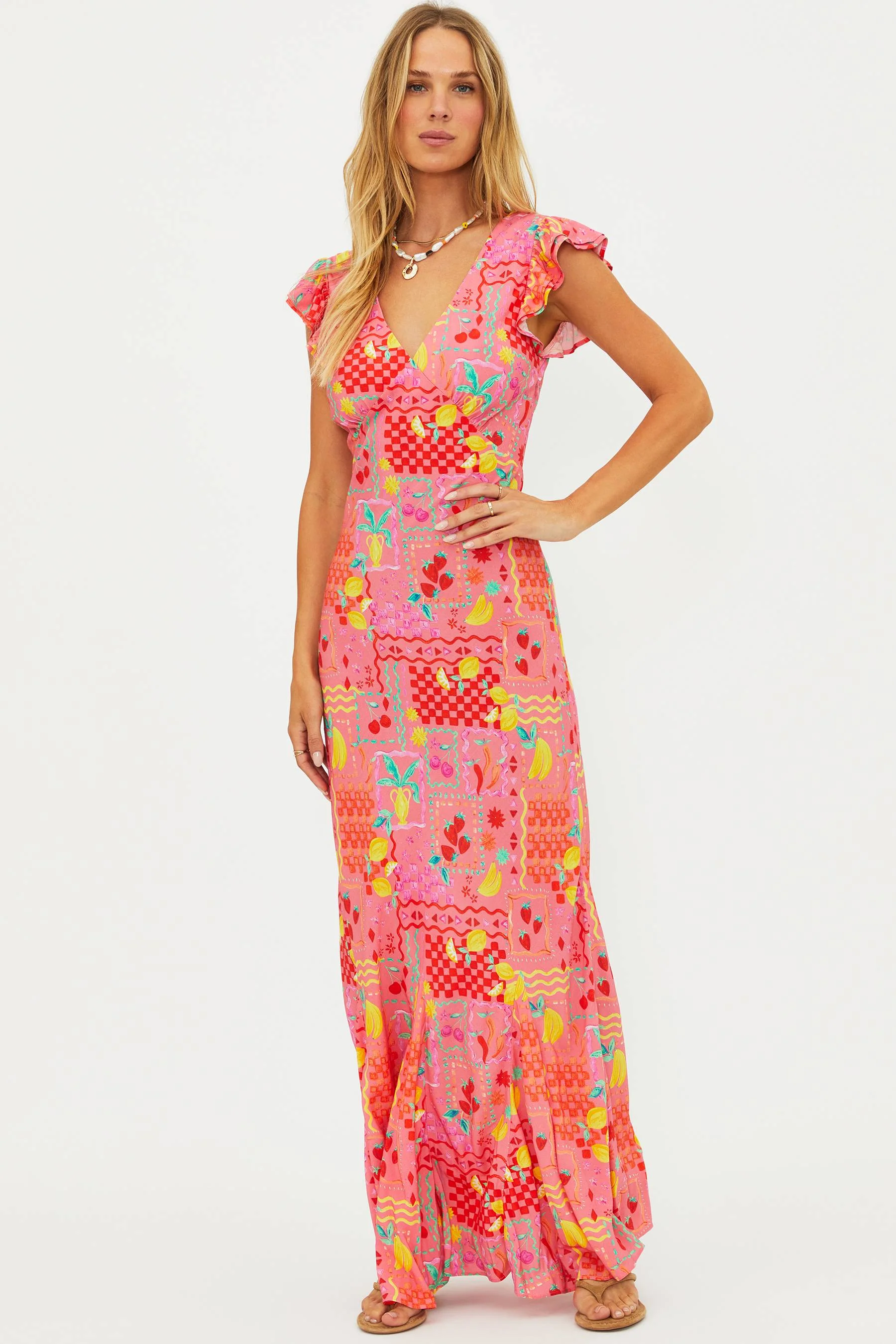 Elodie Dress Passion Fruit - Image 10