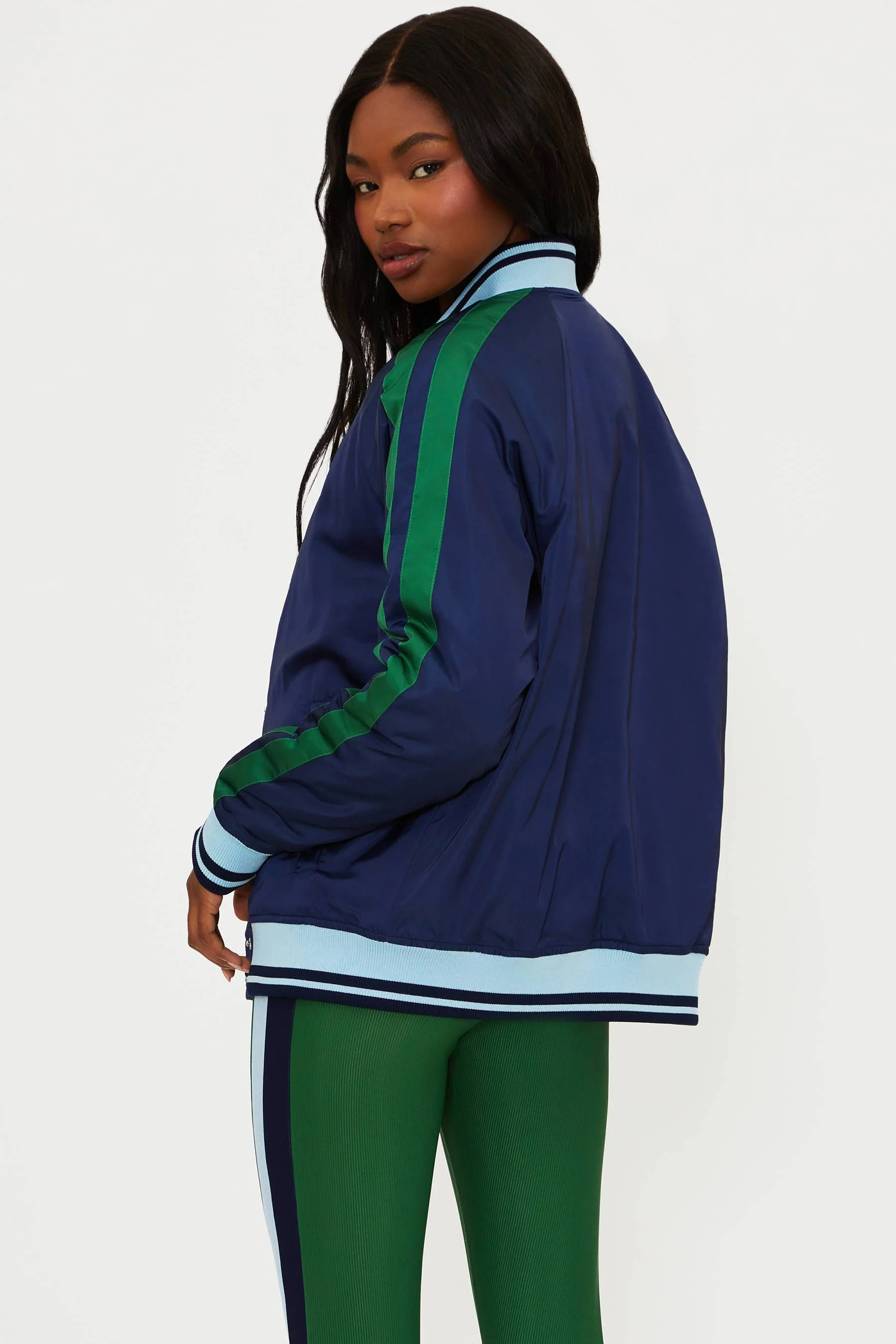 Flight Jacket Ivy Colorblock - Image 4