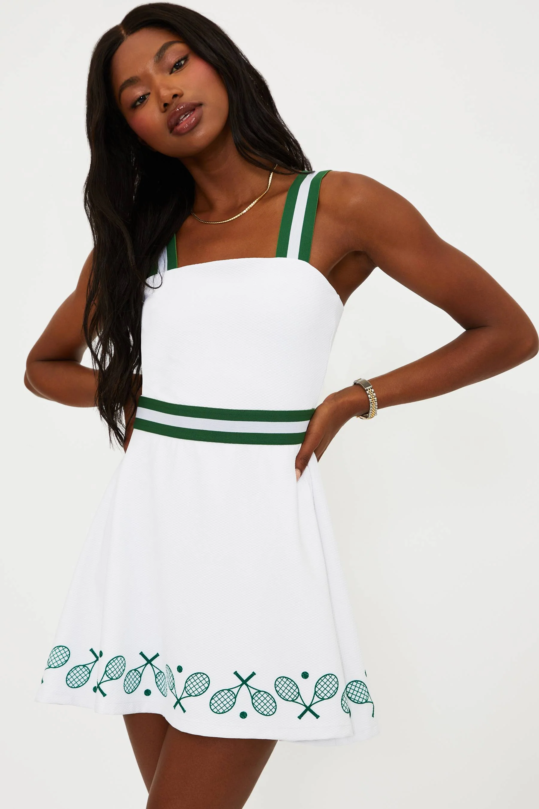 Miriam Dress Racquet White - Image 7