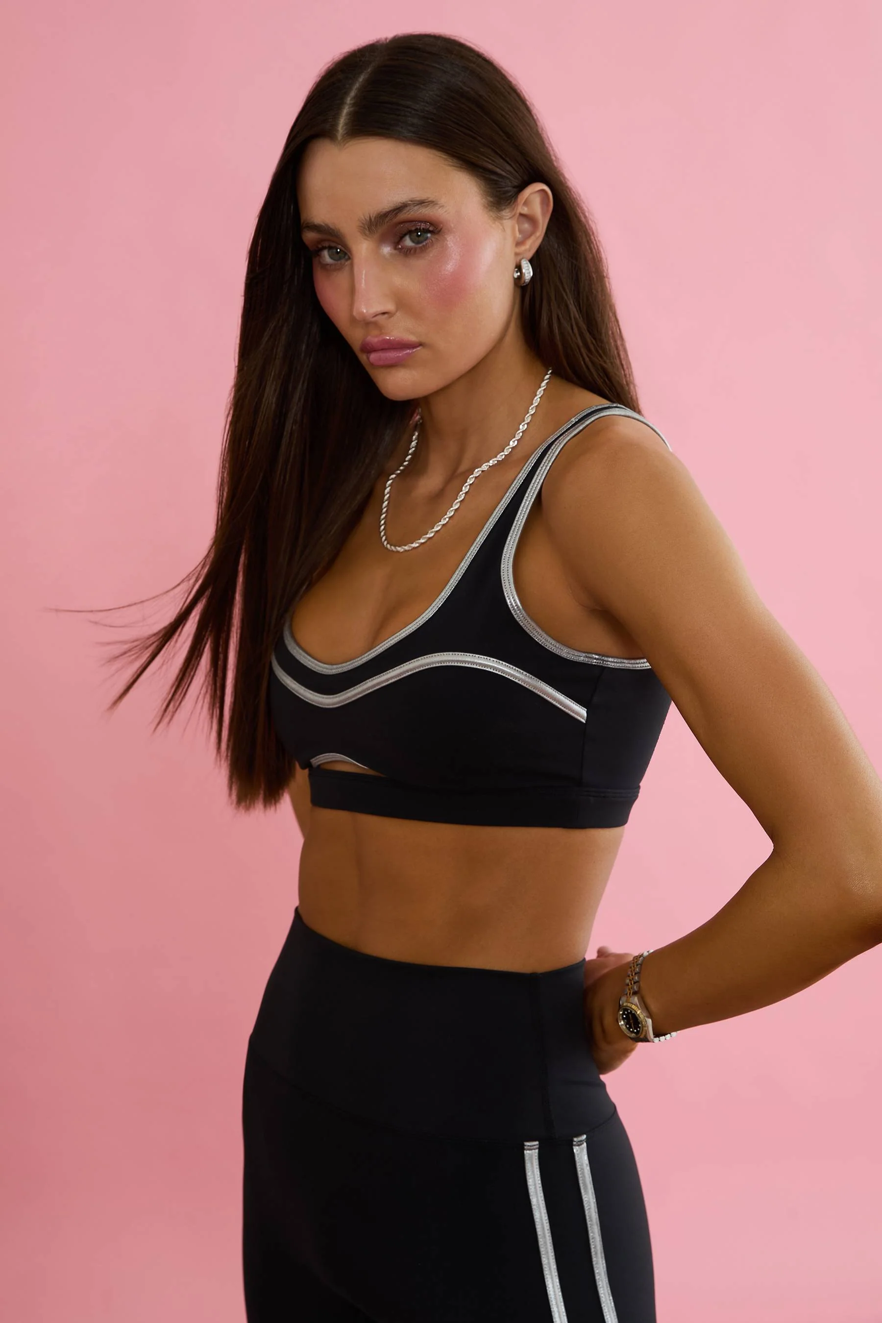 Moxie Top Midnight Silver Shine - Image 3