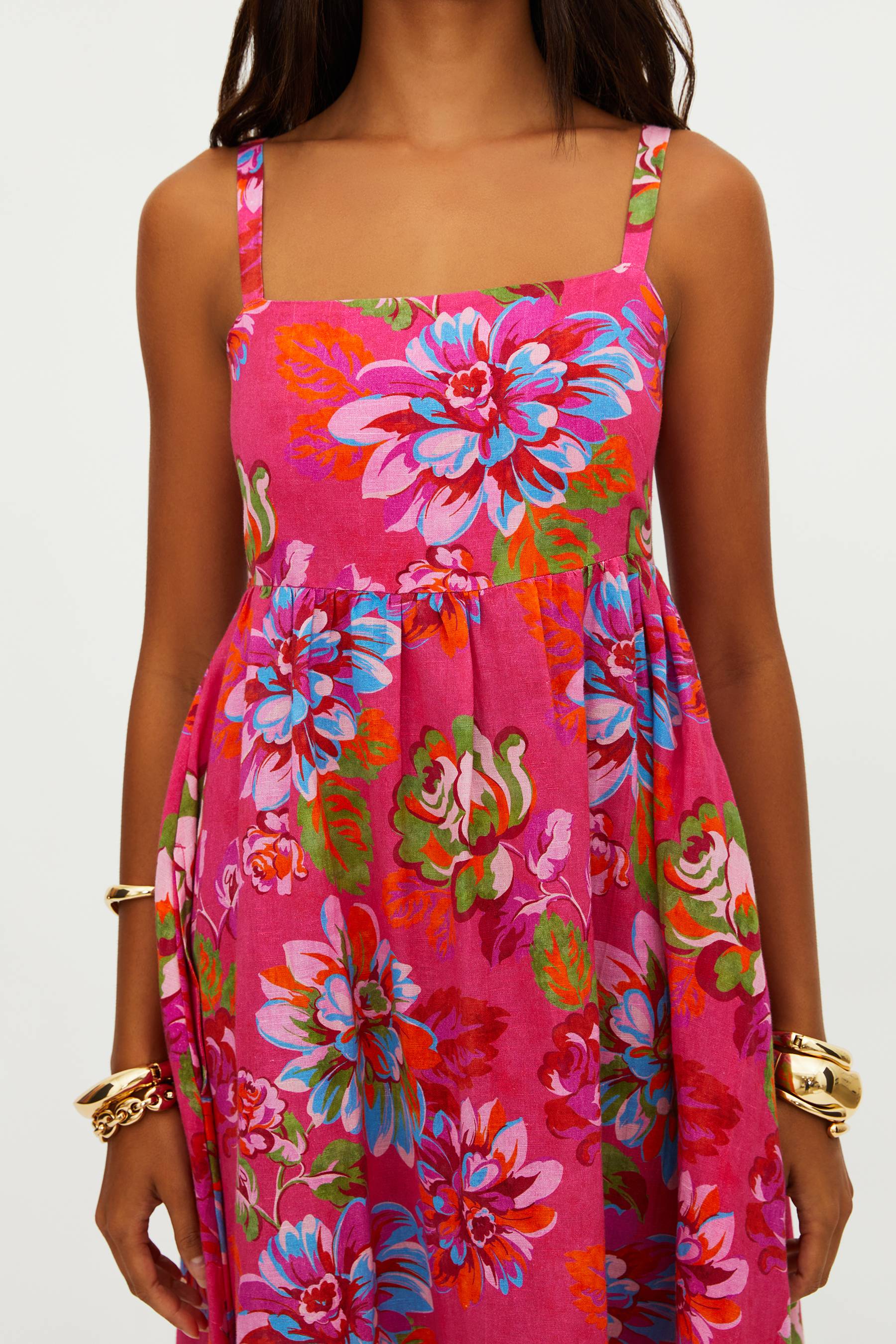 Rianne Dress Sugar Bloom Linen - Image 6